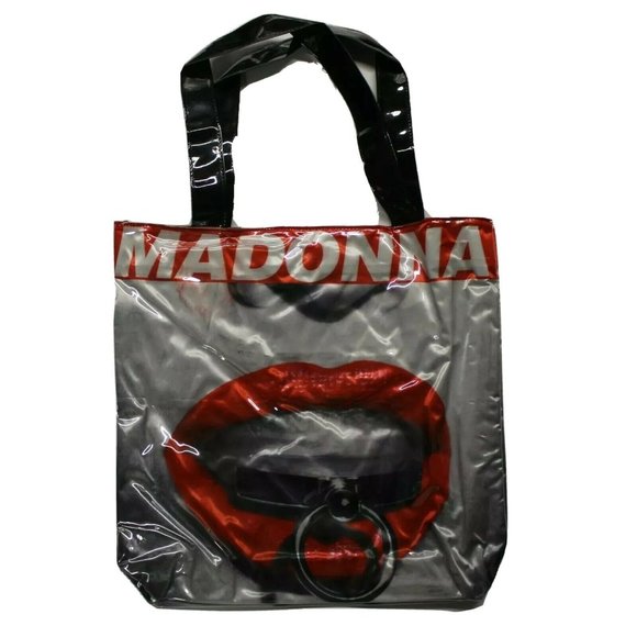 Madonna Vinyl PVC Concert Tote Bag - Picture 3 of 4